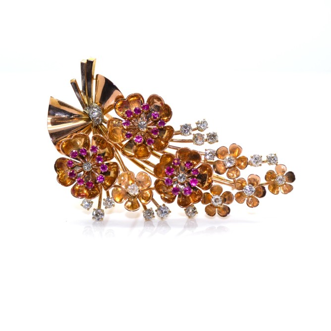 BIJOU ANCIEN / Broche femme - 1920-40 EUR 12,00 - FR