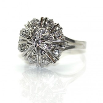 Recent jewelry - Diamond Daisy Ring