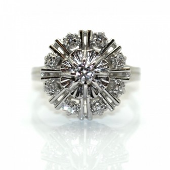 Recent jewelry - Diamond Daisy Ring