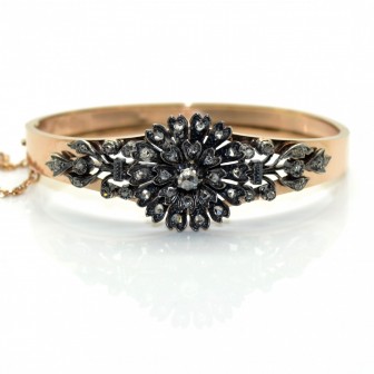 Antique jewelry - Napoléon III Cuff Bracelet