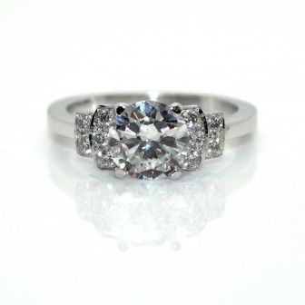 Jewelry creations - 1,50 ct Solitaire Diamond Ring 