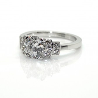 Jewelry creations - 1,50 ct Solitaire Diamond Ring 