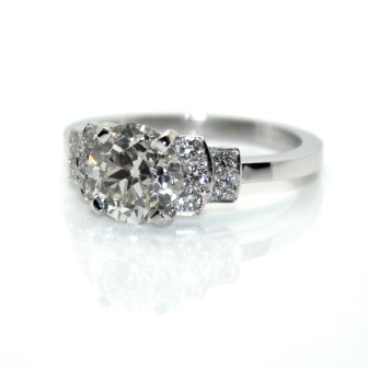 Recent jewelry - 1,81 ct Solitaire Diamond Ring 