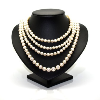 Antique jewelry - Pearl Sautoir - 160cm