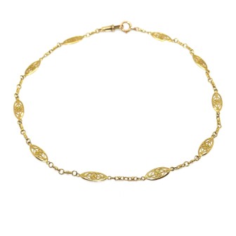 Antique jewelry - Antique Gold Necklace