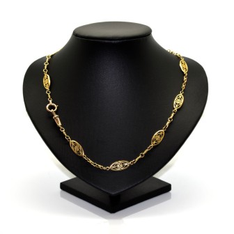 Antique jewelry - Antique Gold Necklace