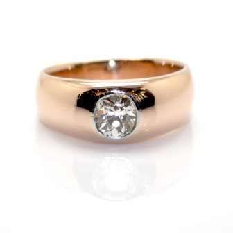 Antique jewelry - Antique Gold and Diamond Ring