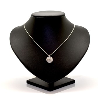 Antique jewelry - Art Deco Diamond Pendant 