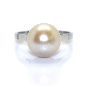 Antique jewelry - Art Deco Pearl Ring