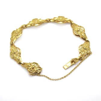Recent jewelry - Antique Gold Bracelet