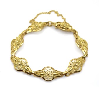 Recent jewelry - Antique Gold Bracelet