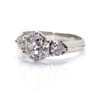 Engagement rings - Trilogy Diamond Ring 