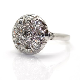 Engagement rings - Art Deco Diamond Ring