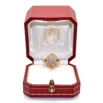 Antique jewelry - CARTIER - Vintage Diamond Ring