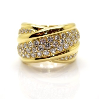 Antique jewelry - Diamond Band Ring
