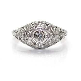 Engagement rings - Diamond Dôme Ring