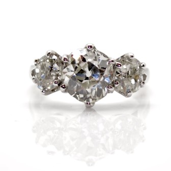 Jewelry creations - Diamond Trilogy Ring 