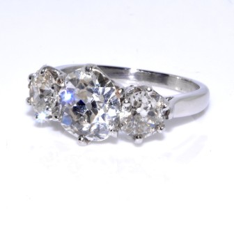Jewelry creations - Diamond Trilogy Ring 