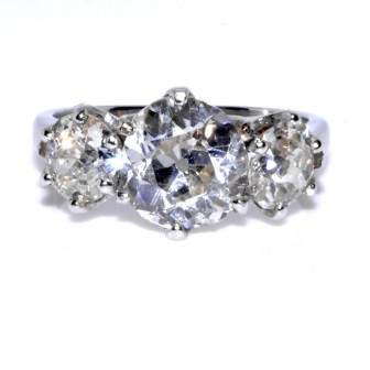 Recent jewelry - Diamond Trilogy Ring 