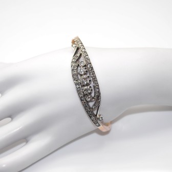 Antique jewelry - Napoléon III Cuff Bracelet