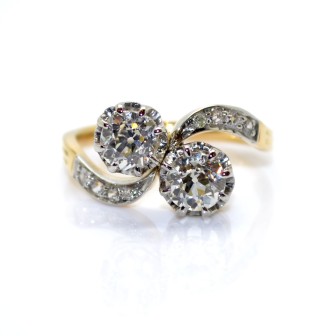 Engagement rings -  Toi et Moi Diamond Ring 
