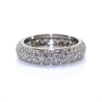 Antique jewelry - Diamond Band Ring
