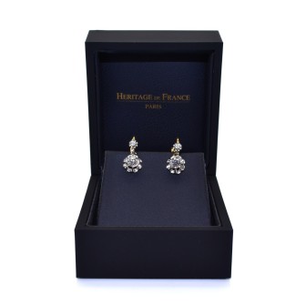 Second hand diamond earrings on sale