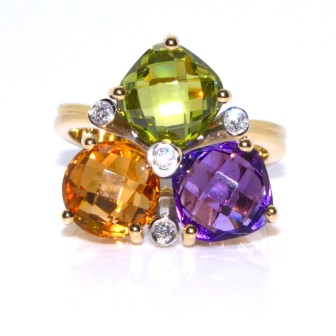 Antique jewelry - Trilogy Ring