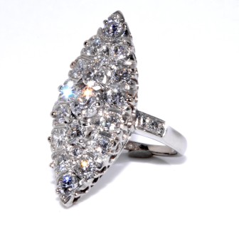 Engagement rings - Diamonds Marquise Ring