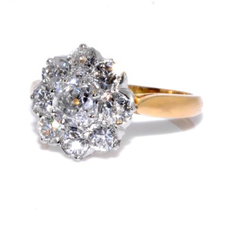 Recent jewelry - Pompadour Diamond Ring 