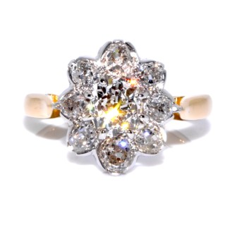 Recent jewelry - Pompadour Diamond Ring 