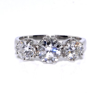 Jewelry creations - Diamond Trilogy Ring 