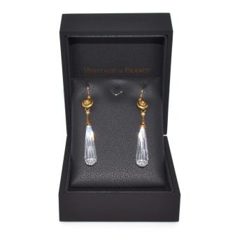 Antique jewelry - Antique Pendant Earrings 