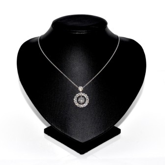Antique jewelry - Art Deco Diamond Pendant 