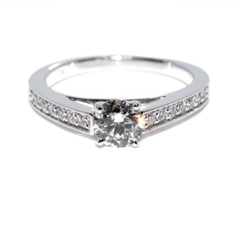 Recent jewelry - Solitaire Diamond Ring
