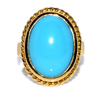 Recent jewelry - Vintage Turquoise Ring 