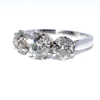 Jewelry creations - Diamond Trilogy Ring