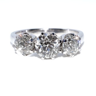 Jewelry creations - Diamond Trilogy Ring