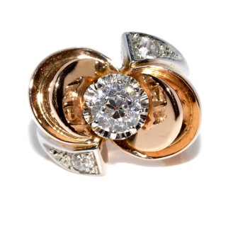 Recent jewelry - Vintage Whirlwind Diamond Ring