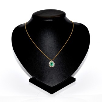 Antique jewelry - Daisy Diamond Pendant 