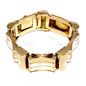 Antique jewelry - Tank Bracelet 