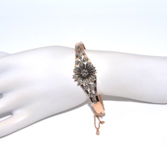 Antique jewelry - Napoléon III Cuff Bracelet