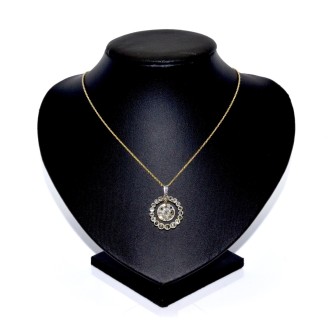 Antique jewelry - Antique Diamond Pendant 