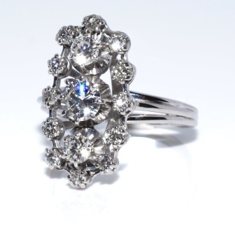Antique jewelry - Vintage Diamond Ring