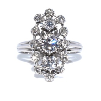 Antique jewelry - Vintage Diamond Ring