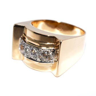 Antique jewelry - Tank Ring