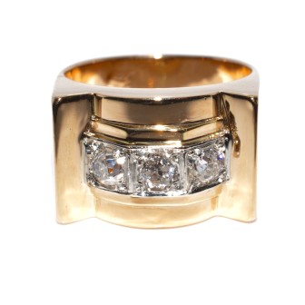 Antique jewelry - Tank Ring