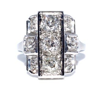 Antique jewelry - Art Deco Diamond Ring 
