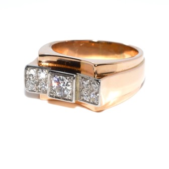 Antique jewelry - Tank Ring