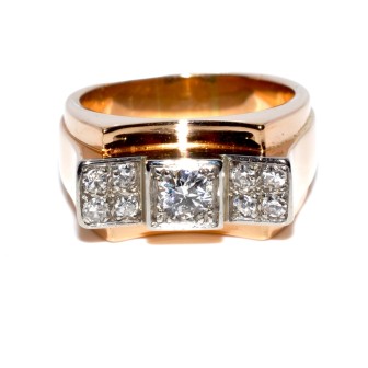Antique jewelry - Tank Ring